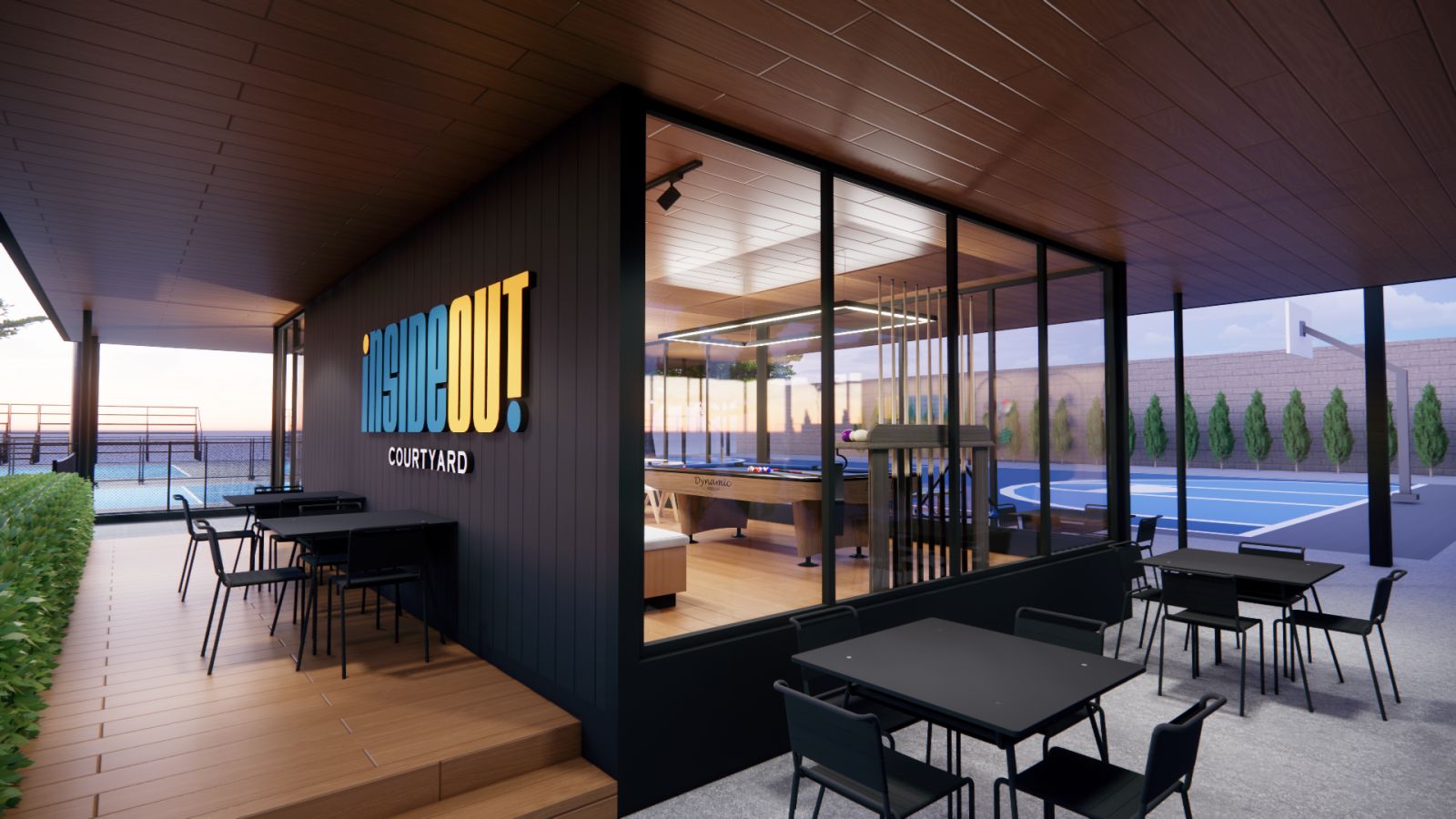 Inside-Out Courtyard