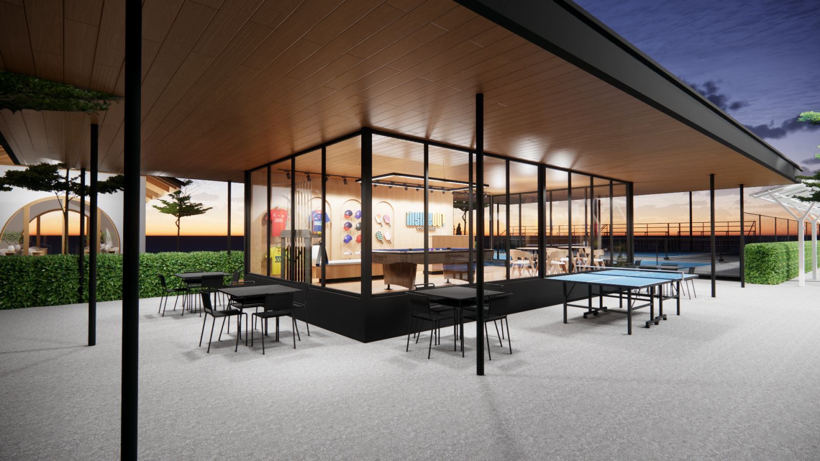 Inside-Out Courtyard